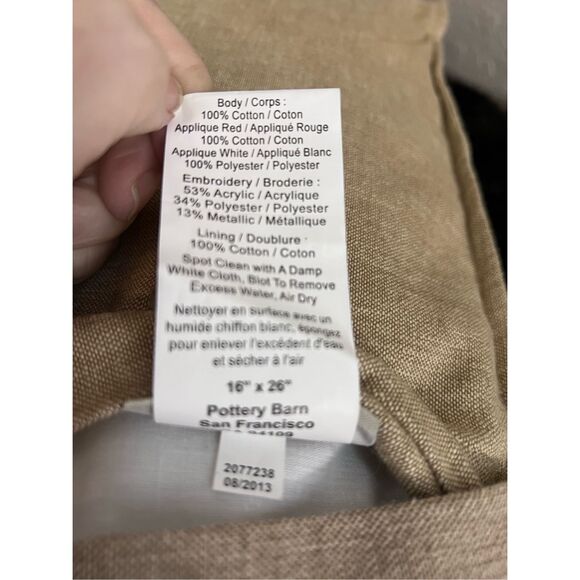 Pottery Barn ~NYC YELLOW TAXI~ Christmas PILLOW  ~VINTAGE~ Classic VHTF - Picture 7 of 7